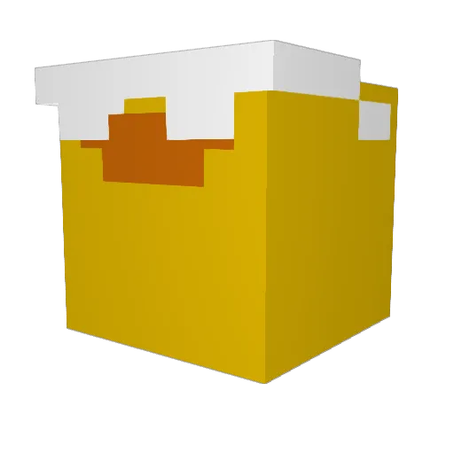 Duck931008 Minecraft avatar head, 3D render