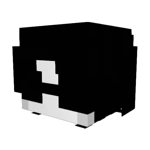 DuckBoy08_ Minecraft avatar head, 3D render