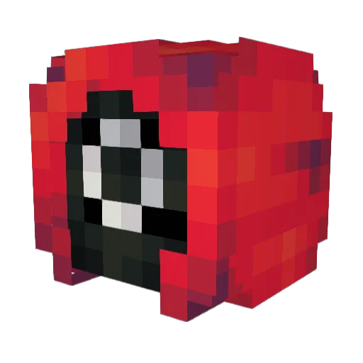 DuckDavidYT Minecraft avatar head, 3D render