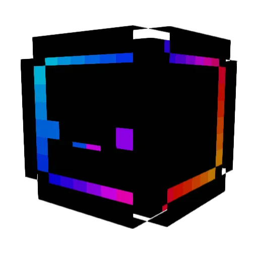DuckRacer Minecraft avatar head, 3D render