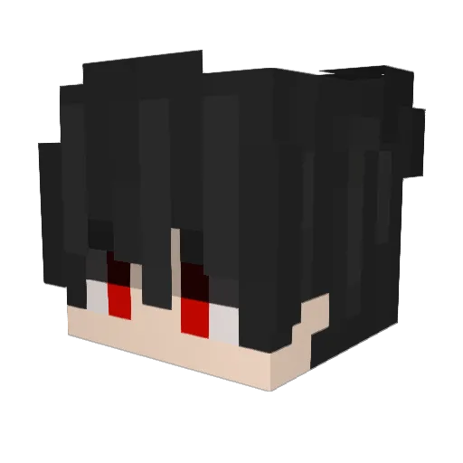 DuckStalker Minecraft avatar head, 3D render