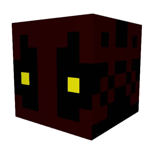 Duck_bee Minecraft avatar head, 3D render