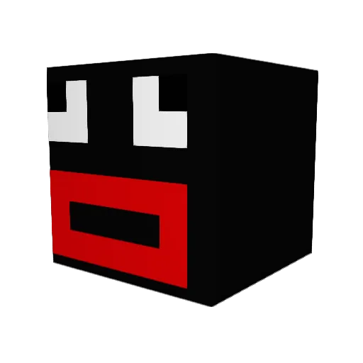 Duck_on_quack10 Minecraft avatar head, 3D render