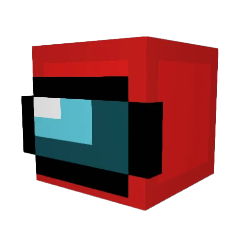 Duck_say_quack Minecraft avatar head, 3D render