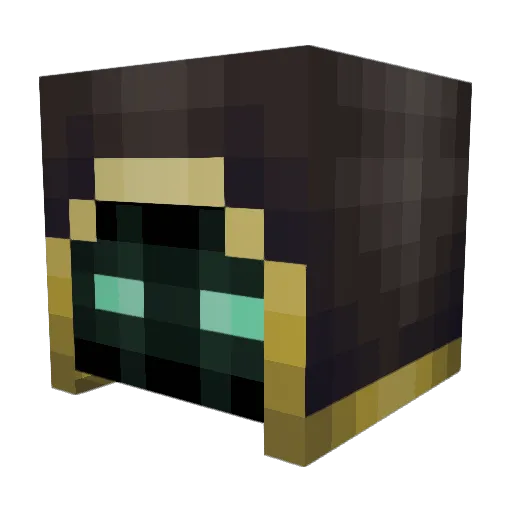 Duckdude4100 Minecraft avatar head, 3D render