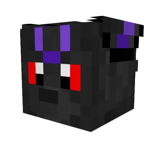 Ducklesworth Minecraft avatar head, 3D render