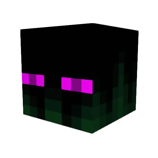 DucksFarm Minecraft avatar head, 3D render
