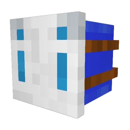 Duckslave4 Minecraft avatar head, 3D render