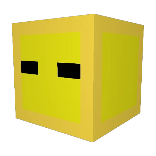 Ducktanata67 Minecraft avatar head, 3D render