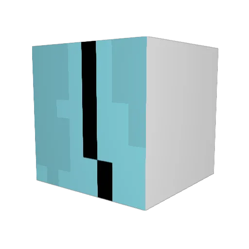 Ducthang Minecraft avatar head, 3D render