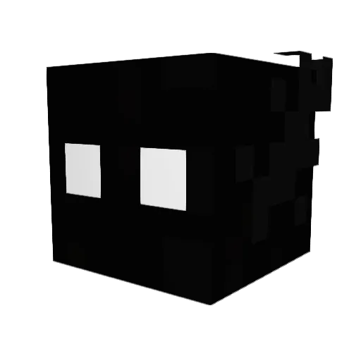 DudeIThinkIJust Minecraft avatar head, 3D render