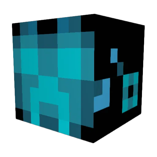 DudeReallly Minecraft avatar head, 3D render