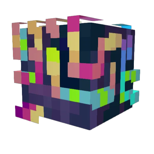 Dudefish99 Minecraft avatar head, 3D render