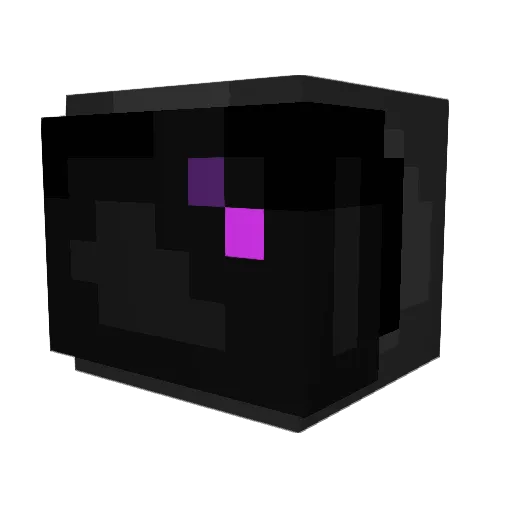 Dudeolim Minecraft avatar head, 3D render