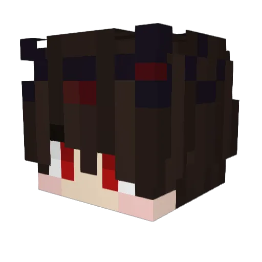 Duds_C Minecraft avatar head, 3D render
