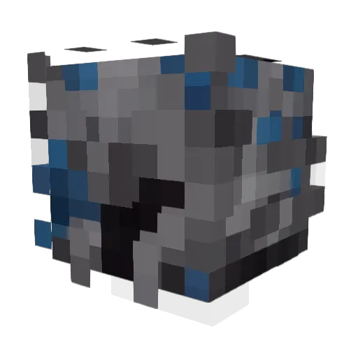 Dudu4236 Minecraft avatar head, 3D render