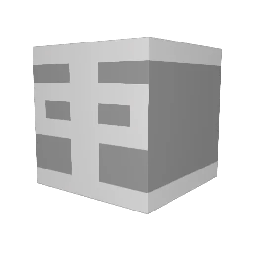 DuduVidal Minecraft avatar head, 3D render