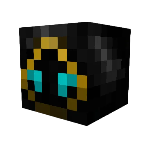 Dudus9889 Minecraft avatar head, 3D render
