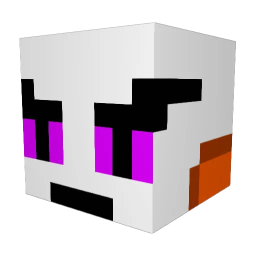 DudusMaslanka Minecraft avatar head, 3D render