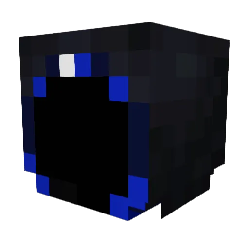 Duel_Blades Minecraft avatar head, 3D render