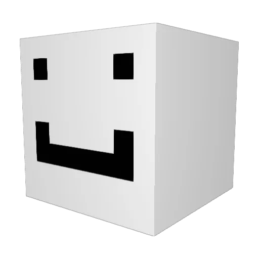Duelhouse77 Minecraft avatar head, 3D render