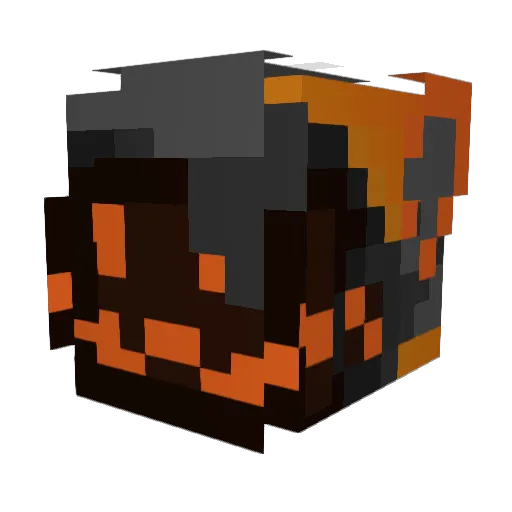 Duffynugget05 Minecraft avatar head, 3D render