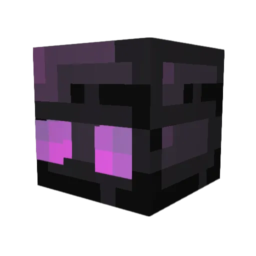 Dugongg Minecraft avatar head, 3D render