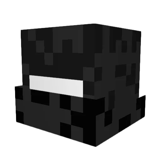DukeAdrian Minecraft avatar head, 3D render