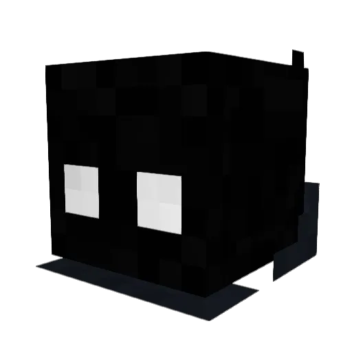 DukeAvalon Minecraft avatar head, 3D render