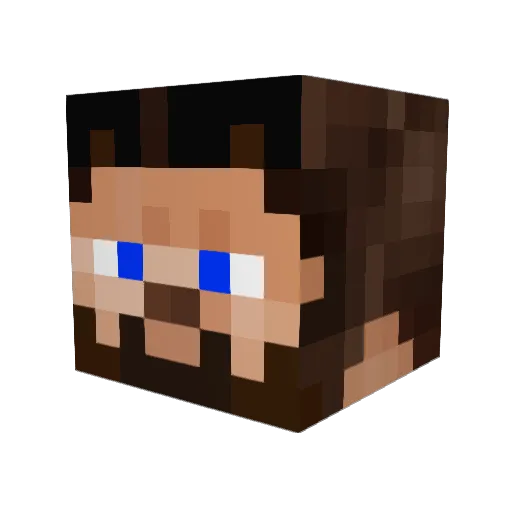 DukeOfBacon Minecraft avatar head, 3D render