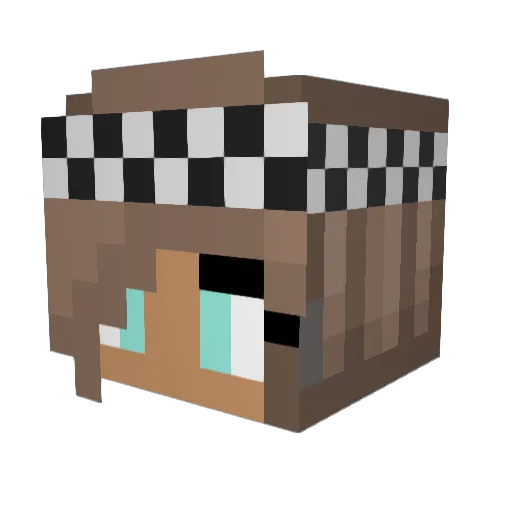 DukesOfDaiseyC Minecraft avatar head, 3D render