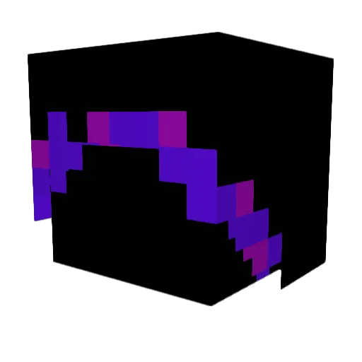 Dukism3 Minecraft avatar head, 3D render
