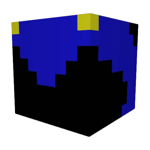 Dukkymomo4 Minecraft avatar head, 3D render