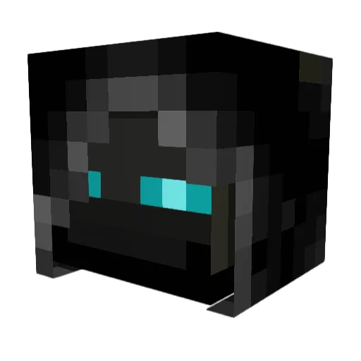 Dull1 Minecraft avatar head, 3D render