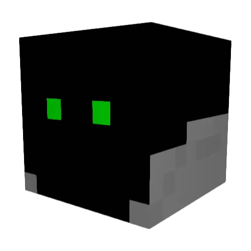 Duman14 Minecraft avatar head, 3D render