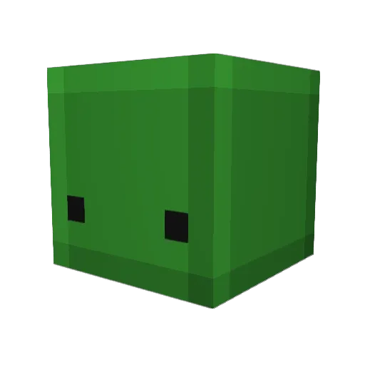 DumbPieces Minecraft avatar head, 3D render