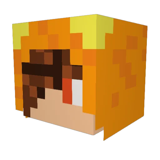 Dumb_Dog66 Minecraft avatar head, 3D render