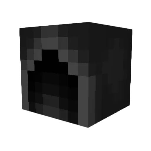 Dumesnake Minecraft avatar head, 3D render