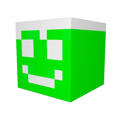 Dumpling227 Minecraft avatar head, 3D render