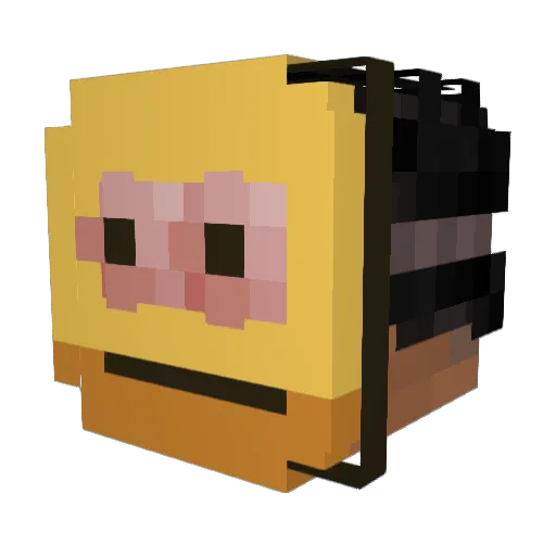 Dumpweed Minecraft avatar head, 3D render