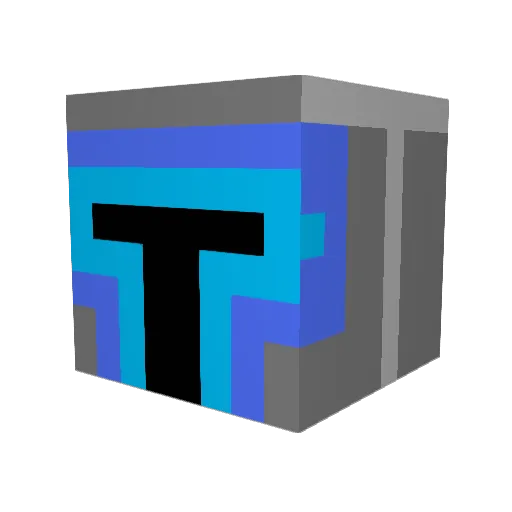 Dunblas Minecraft avatar head, 3D render