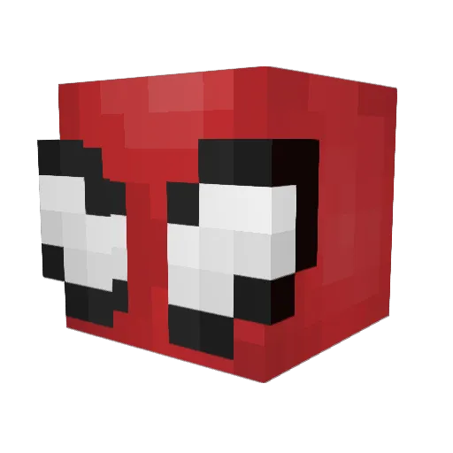 DuncMan36 Minecraft avatar head, 3D render