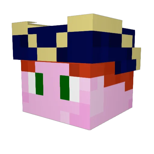 Duncan5622 Minecraft avatar head, 3D render