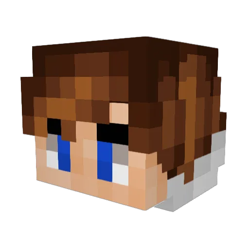 Duncan_2361 Minecraft avatar head, 3D render