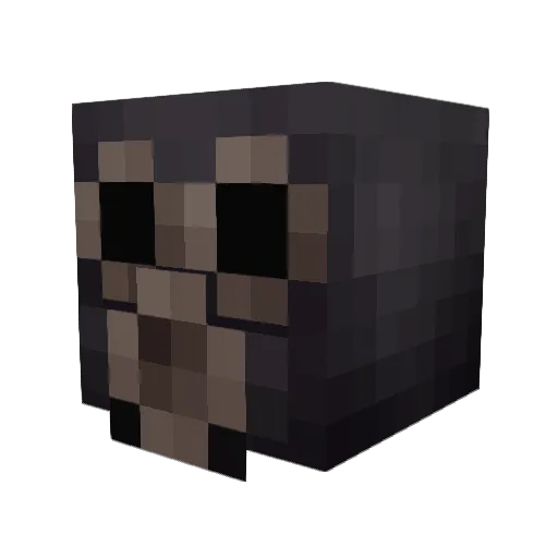 Dunckei Minecraft avatar head, 3D render