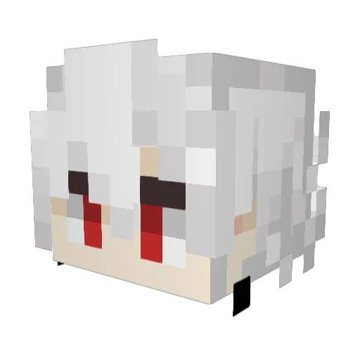 Dundgobi Minecraft avatar head, 3D render