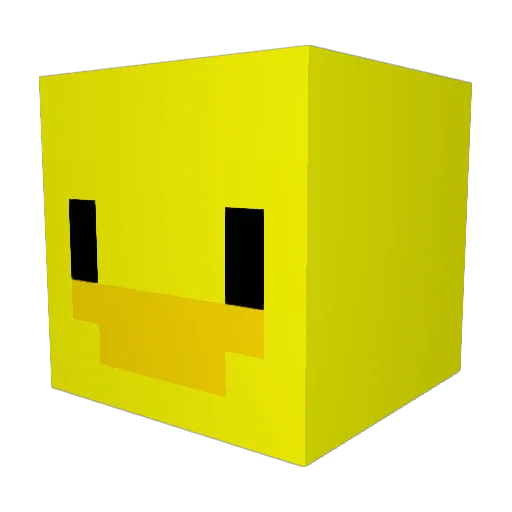 DungeonsJack Minecraft avatar head, 3D render