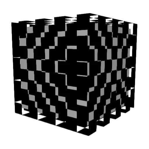 Dunick70 Minecraft avatar head, 3D render