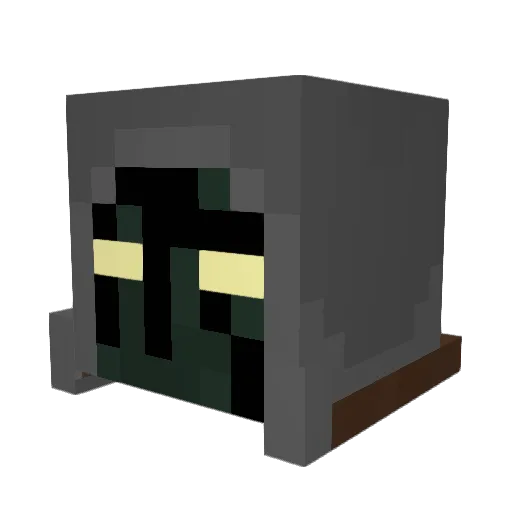 Dunkin_Jonuts Minecraft avatar head, 3D render