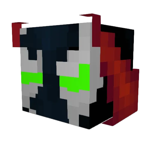DunnderDucky Minecraft avatar head, 3D render